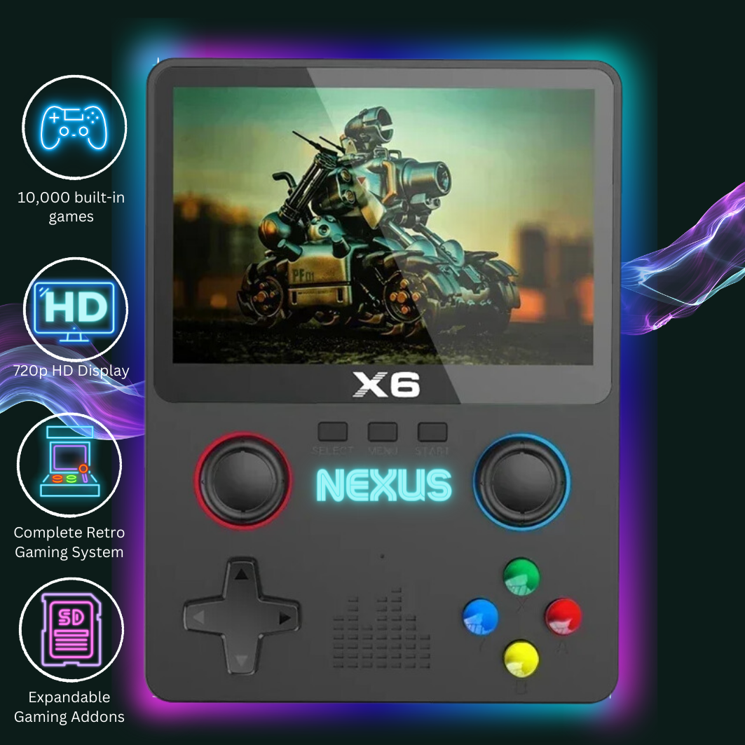 Nexus™ X6 - HD Retro Gaming Console