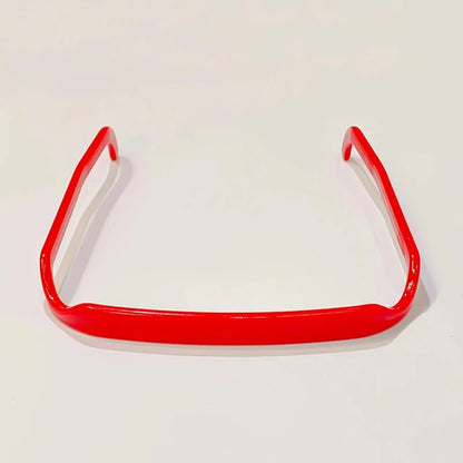 Sunglasses Frame Shape Plastic Hairband for Women Lightweight Elegant Solid Headband Classic Hair Decorate Hair Hoop