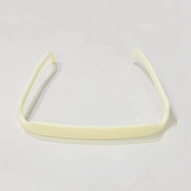 Sunglasses Frame Shape Plastic Hairband for Women Lightweight Elegant Solid Headband Classic Hair Decorate Hair Hoop